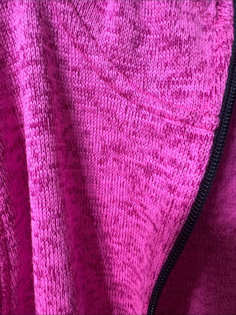 Girls' Pink AVIA Hooded Zip Jacket